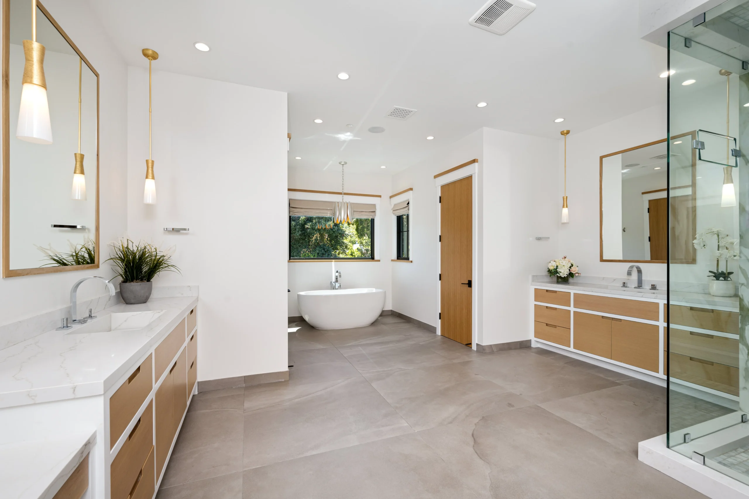 Bathroom with Tile Flooring